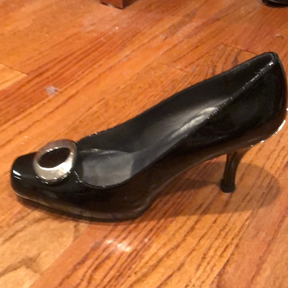 Black patent leather pumps - Picture 3 of 4